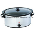 330watts-6.5L (7.4QT) Slow Cooker, Oval Shape Ceramic Inner Pot